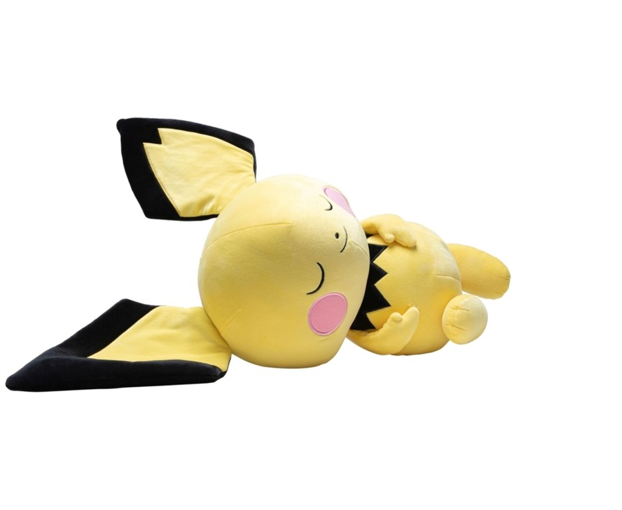 Toys Ken Black Toys | Pokemon 45Cm Sleeping Pichu Plush