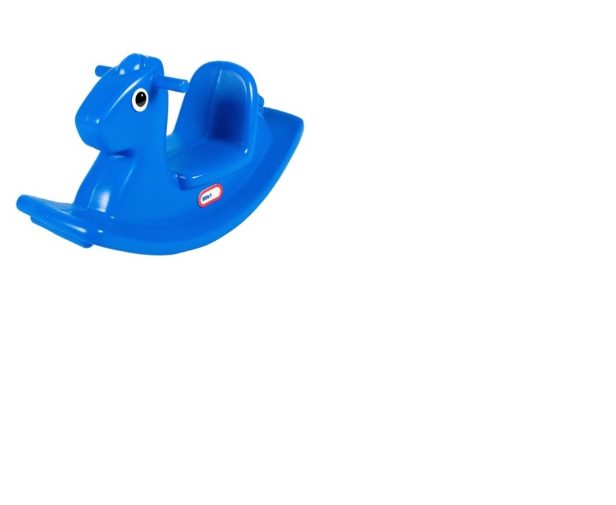 Outdoor Ken Black Toys | Little Tikes Rocking Horse Blue