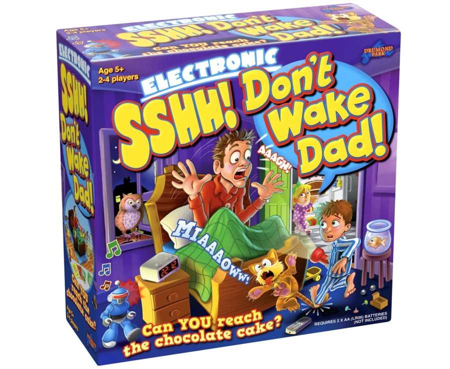 Learning & Education Ken Black Toys | Sshh! Don'T Wake Dad Game