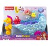 Toys Ken Black Toys | Disney Princess Ariel'S Light-Up Sea Carriage By Little People