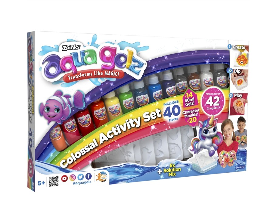 Learning & Education Ken Black Toys | Aquagelz Colossal Activity Set