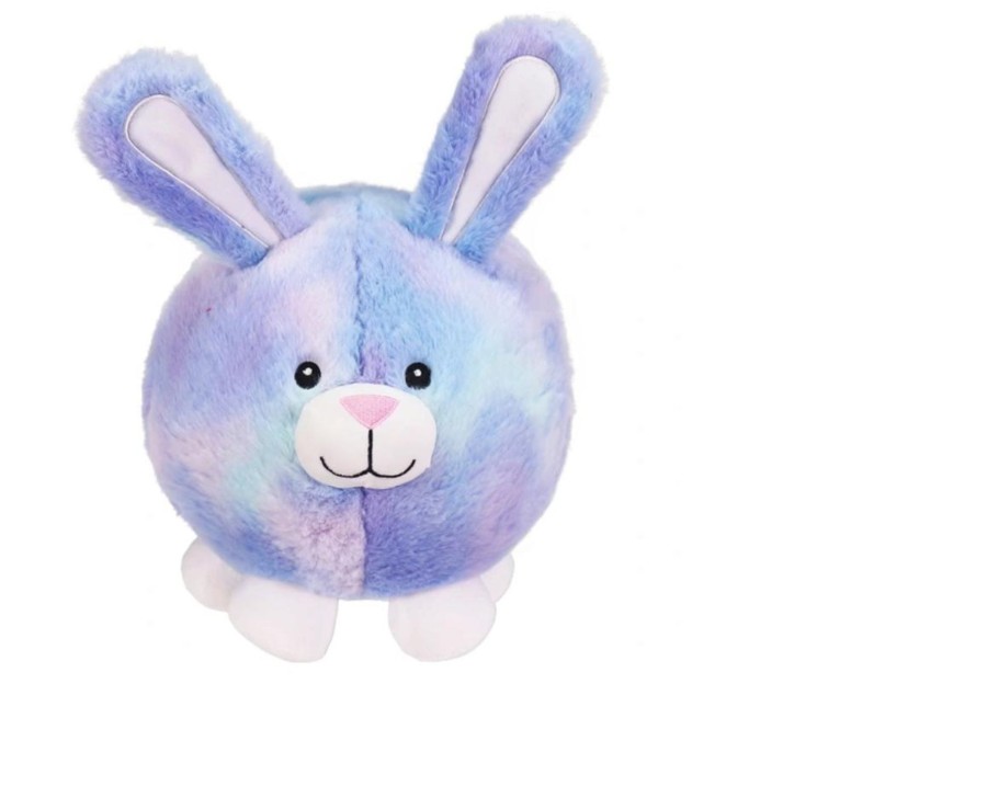 Toys Ken Black Toys | Round Plush Bunny Assortment Pink/Blue