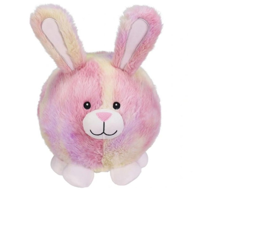 Toys Ken Black Toys | Round Plush Bunny Assortment Pink/Blue