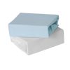 Baby Ken Black Toys | Baby Elegance 2 Pack Cot Fitted Sheet Blue - 60 X 120Cm