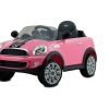 Outdoor Ken Black Toys | Pink Mini Cooper Roadster 6V Ride-On With Remote Control