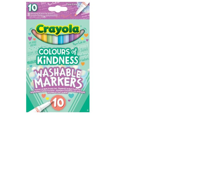 Learning & Education Ken Black Toys | 10 Colours Of Kindness Markers