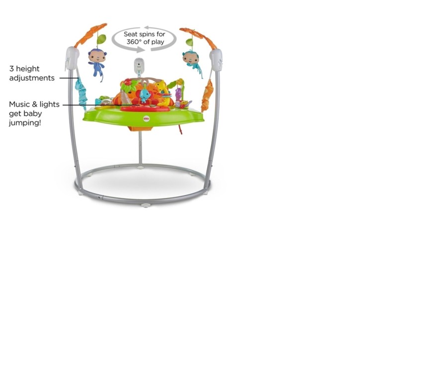 Baby Ken Black Toys | Fisher-Price Roaring Rainforest Jumperoo