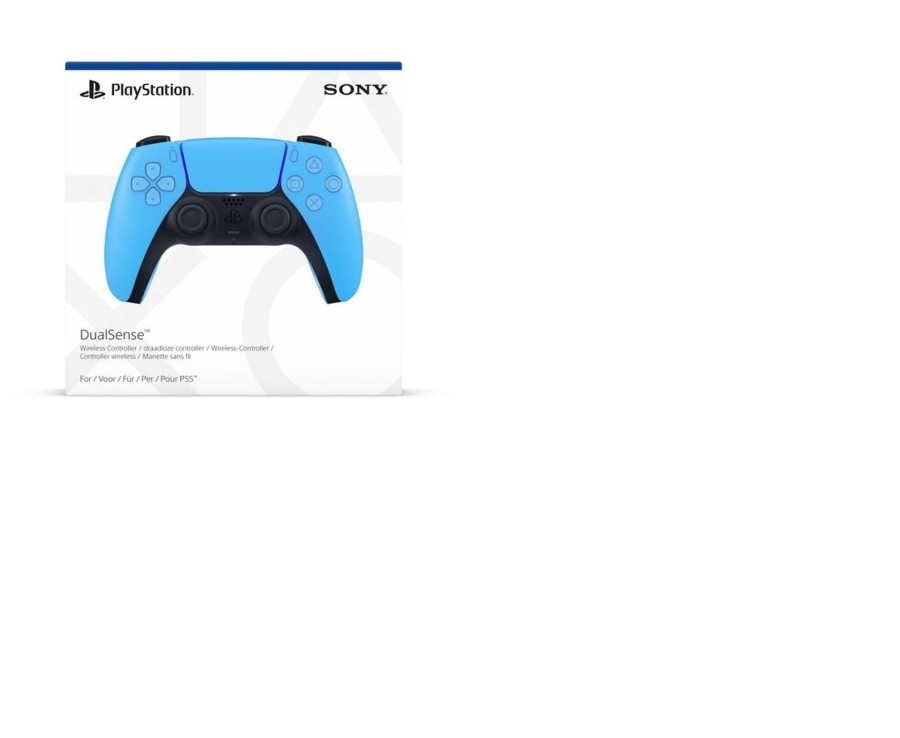 Tech & Gaming Ken Black Toys | Playstation 5 Starlight Blue Dualsense Wireless Controller