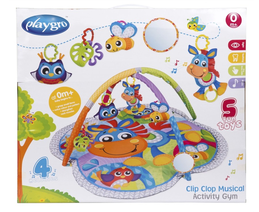 Baby Ken Black Toys | Playgro Clip Clop Activity Gym With Music