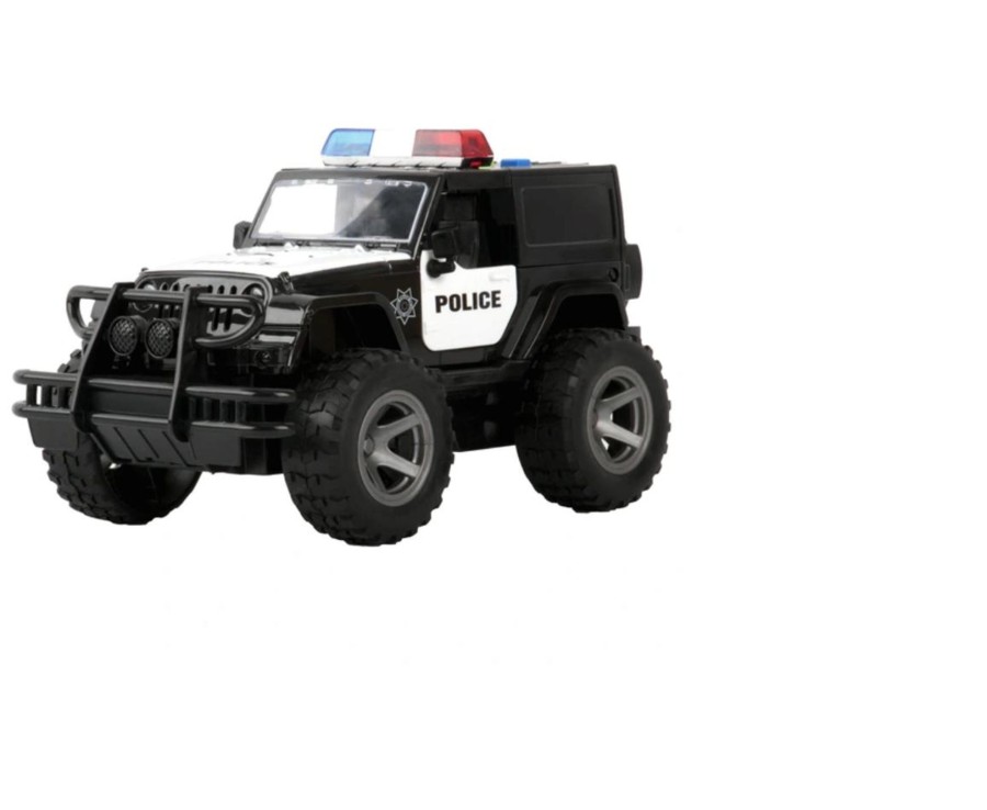 Toys Ken Black Toys | Super Wheelz Lights And Sounds Police Truck