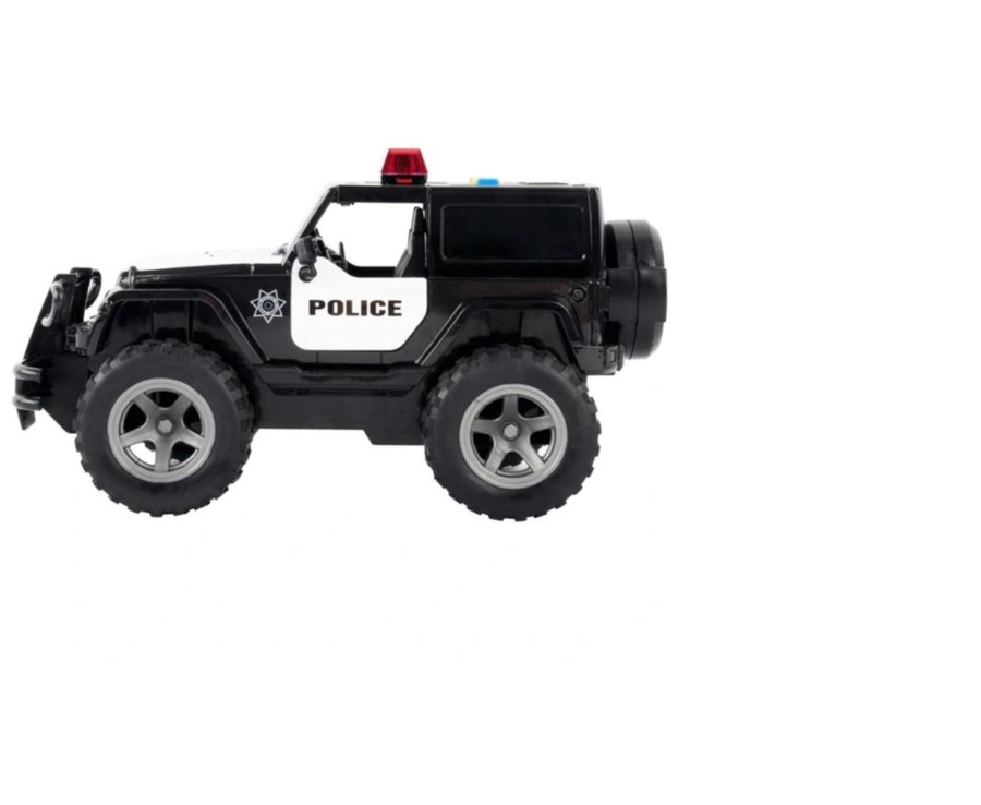 Toys Ken Black Toys | Super Wheelz Lights And Sounds Police Truck