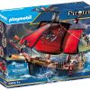 Toys Ken Black Toys | Playmobil 70411 Pirate Ship With Cannon