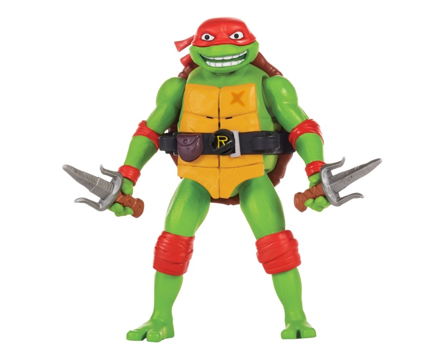 Toys Ken Black Toys | Tmnt Mutant Mayhem Deluxe Ninja Shouts Figure - Raphael