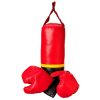 Outdoor Ken Black Toys | Hanging Punching Bag Set With Boxing Gloves