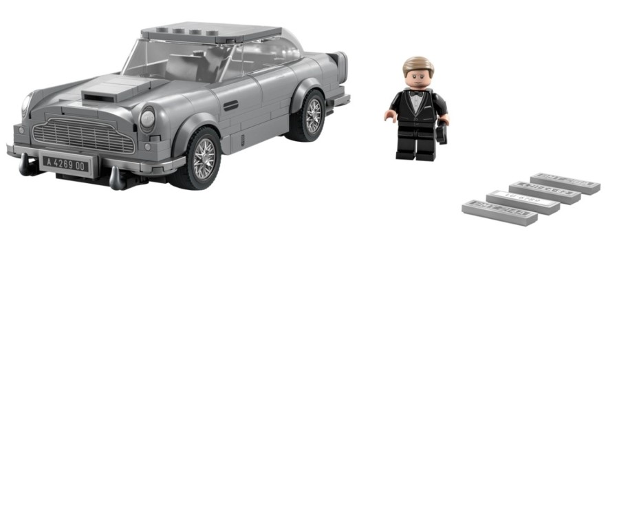 Toys Ken Black Toys | Lego 76911 Speed Champions 007 Aston Martin Db5 Car Toy