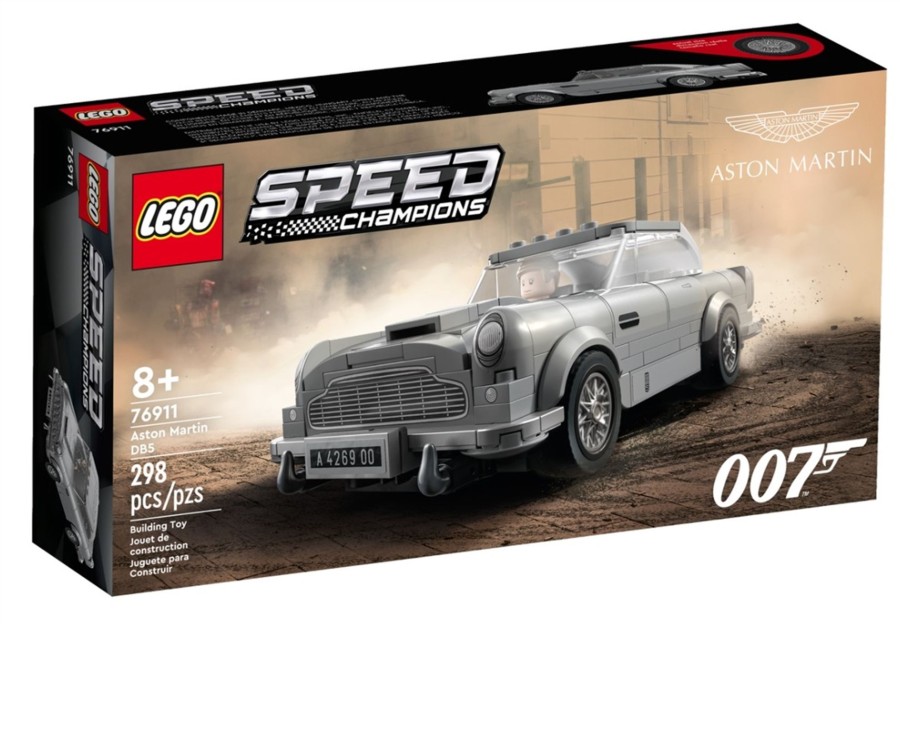 Toys Ken Black Toys | Lego 76911 Speed Champions 007 Aston Martin Db5 Car Toy