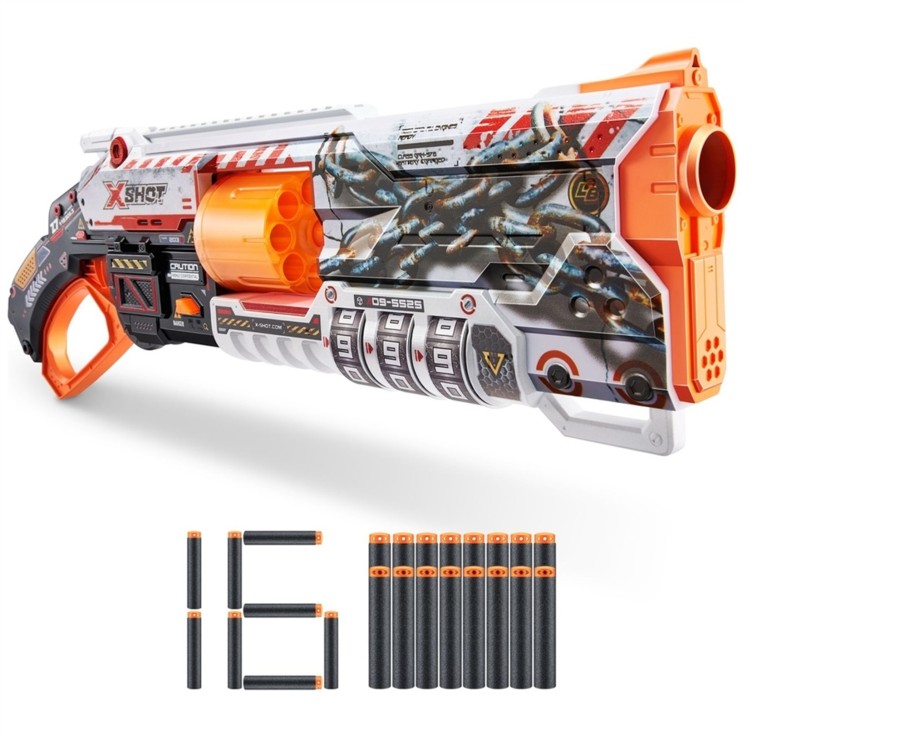 Toys Ken Black Toys | X-Shot Skins Lock Blaster 16 Darts