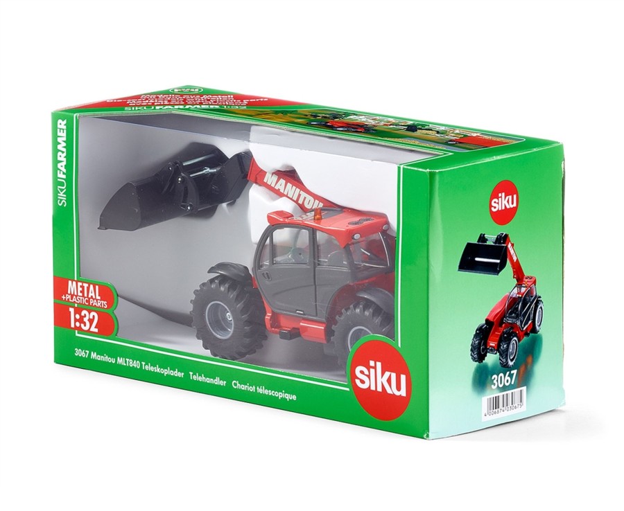 Toys Ken Black Toys | 1:32 Manitou Mlt 840 Telehandler