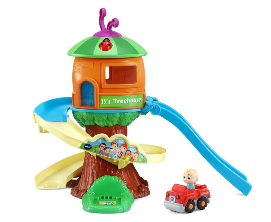 Toys Ken Black Toys | Toot-Toot Drivers® Cocomelon Tree House