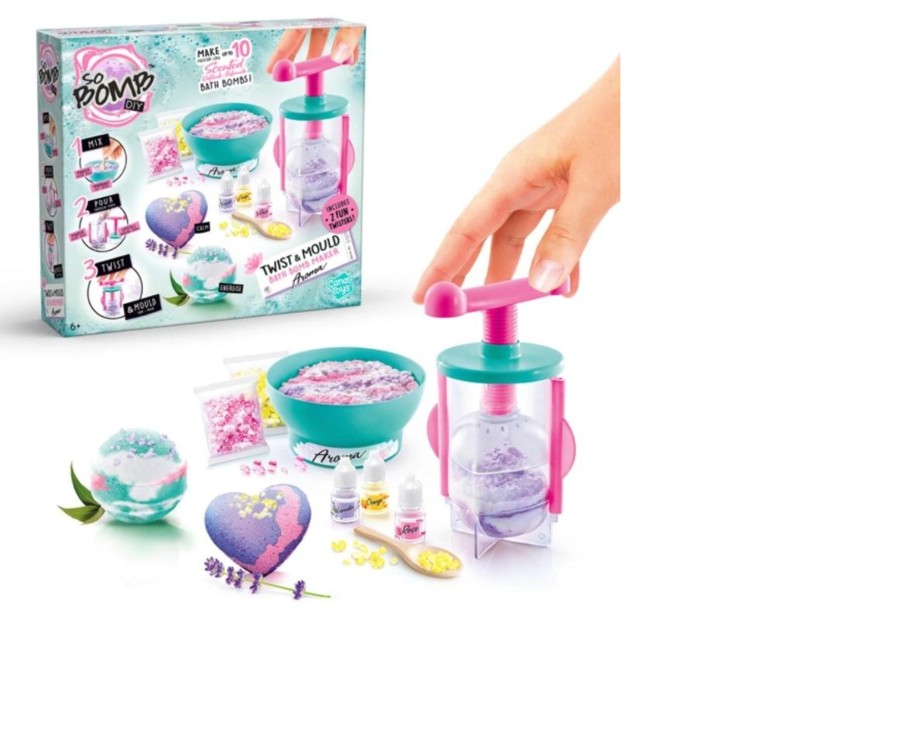 Learning & Education Ken Black Toys | So Bomb Diy Aroma Twist'N Mould Bath Bomb Maker