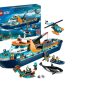 Toys Ken Black Toys | Lego® City Arctic Explorer Ship 60368 Building Toy Set (815 Pieces)