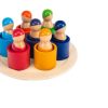 Toys Ken Black Toys | Squirrel Play Wooden Rainbow Peg Dolls