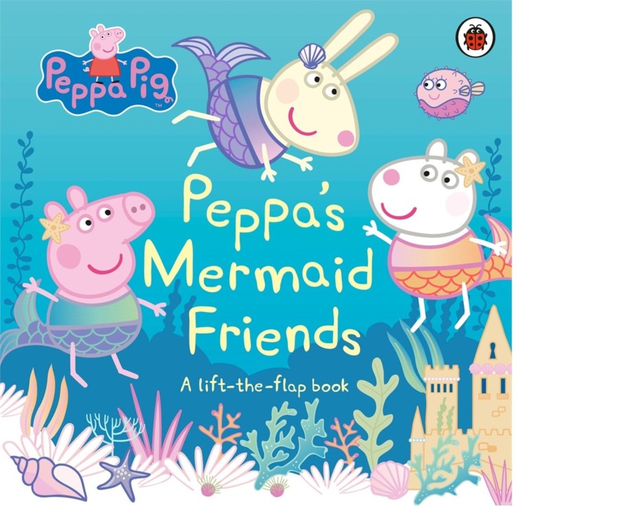 Learning & Education Ken Black Toys | Peppa Pig: Peppa'S Mermaid Friends Hardback Lift The Flap Book