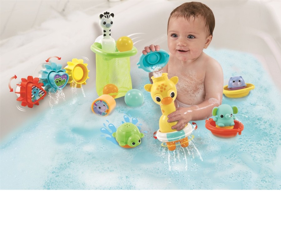 Baby Ken Black Toys | 6-In-1 Bathtime Animal Buddies