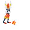 Toys Ken Black Toys | Pokemon 4.5-Inch Battle Figure Cinderace