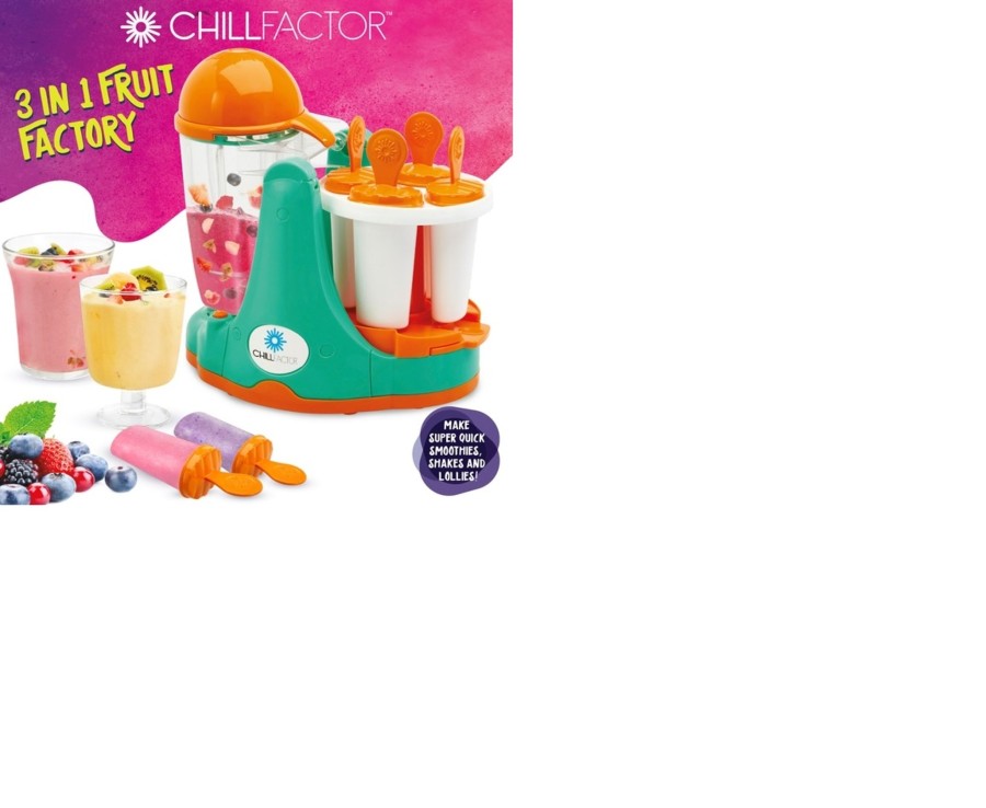 Learning & Education Ken Black Toys | Chillfactor 3 -In-1 Fruit Factory