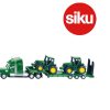 Toys Ken Black Toys | Siku 1:87 John Deere Low Loader With 2 Jd 6820 Tractors