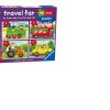 Learning & Education Ken Black Toys | Ravensburger My First Puzzle Travel Far 4 Chunky Jigsaw Puzzles