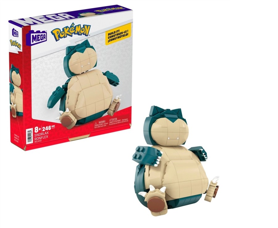 Toys Ken Black Toys | Mega Pokemon Snorlax Building Set