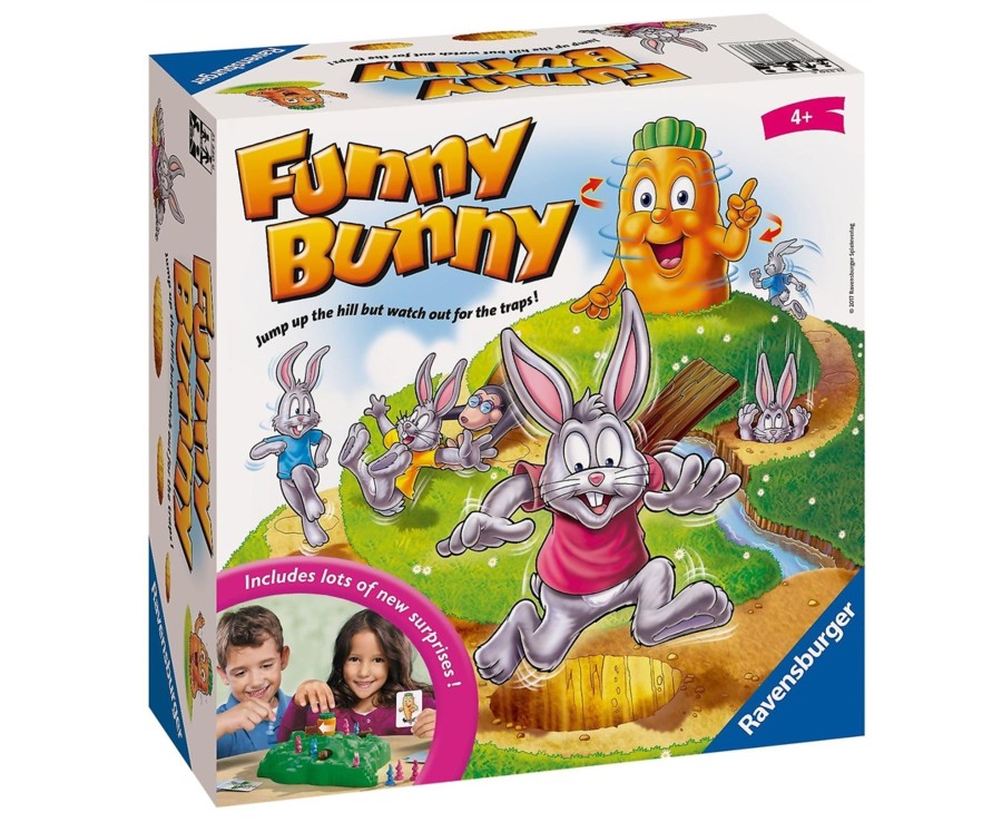 Learning & Education Ken Black Toys | Ravensburger Funny Bunny Game