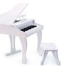 Learning & Education Ken Black Toys | Hape Deluxe White Grand Piano