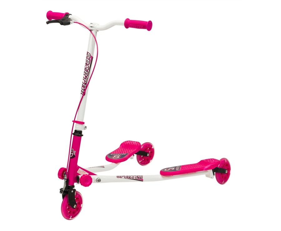 Outdoor Ken Black Toys | Sporter 1 Led Pink Scooter