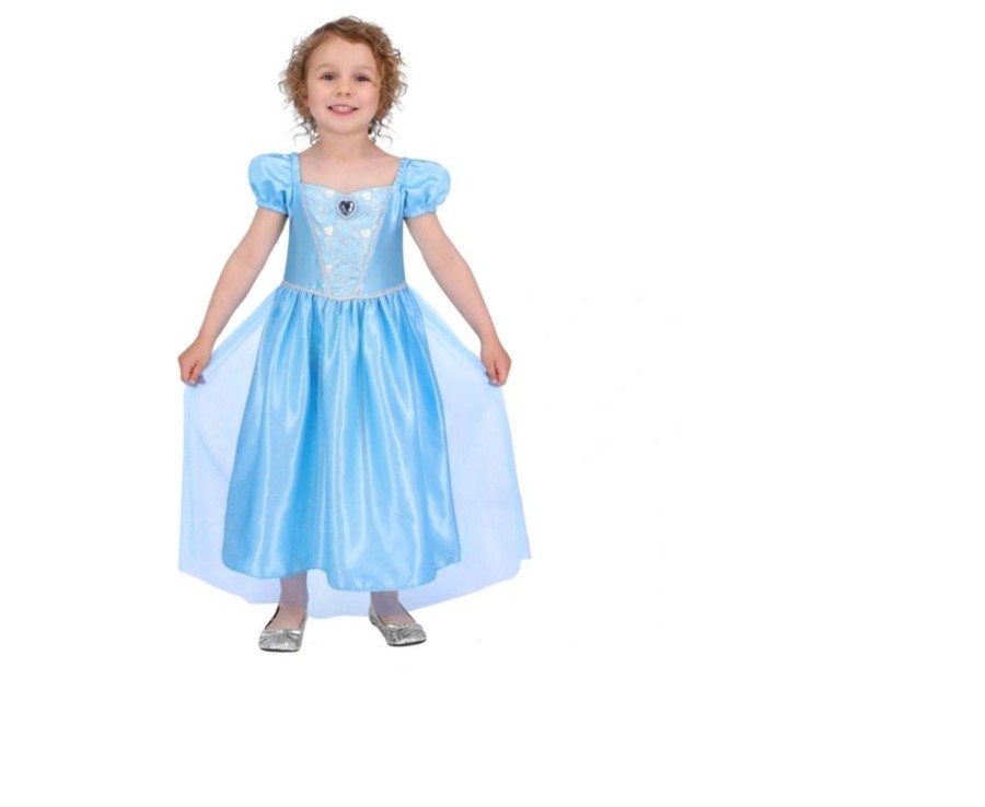 Learning & Education Ken Black Toys | Blue Princess Dress Up Kids Costume 6-8 Years