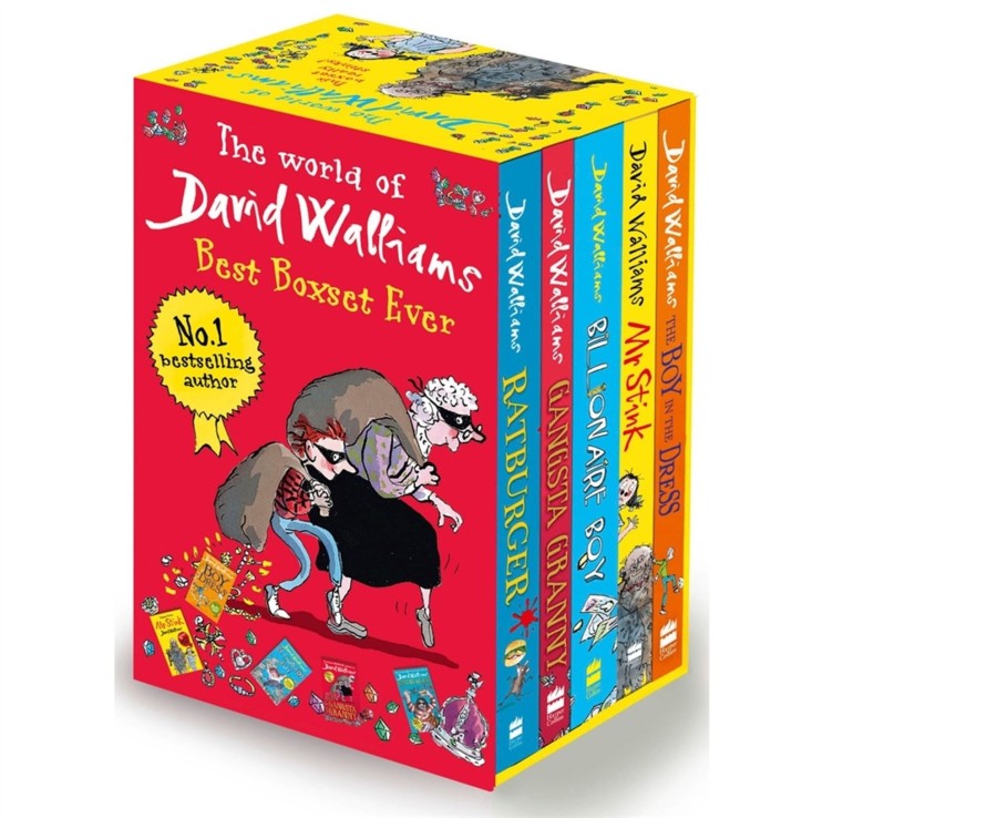 Learning & Education Ken Black Toys | The World Of David Walliams: Best Boxset Ever, 5 Book Set Collection