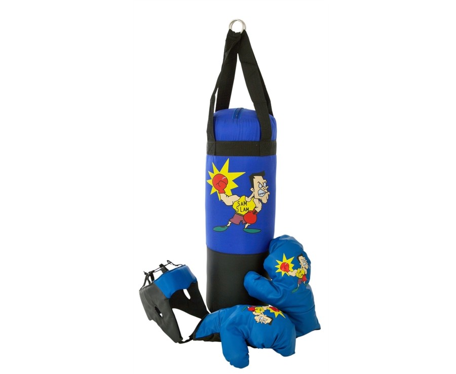 Outdoor Ken Black Toys | Punching Bag With Boxing Gloves And Headgear