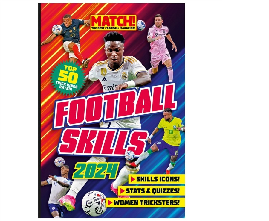 Learning & Education Ken Black Toys | Match! Football Skills Annual 2024