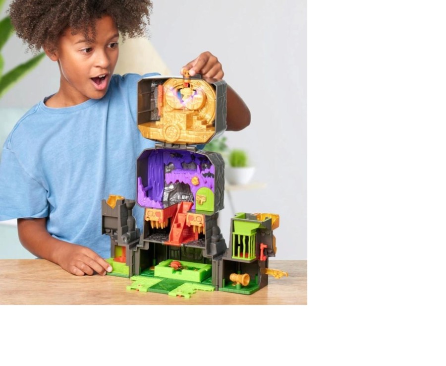 Toys Ken Black Toys | Treasure X Lost Lands Skull Island Treasure X - Skull Temple Mega Playset