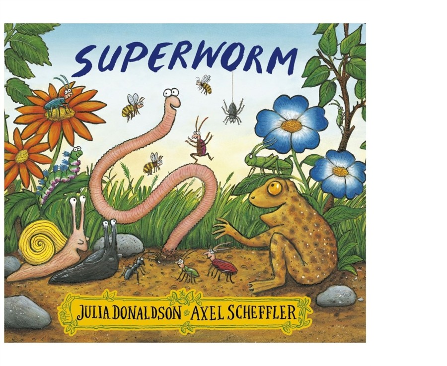 Learning & Education Ken Black Toys | Superworm Paper Back Book By Julia Donaldson