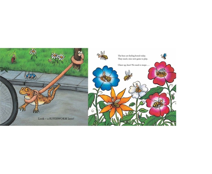 Learning & Education Ken Black Toys | Superworm Paper Back Book By Julia Donaldson