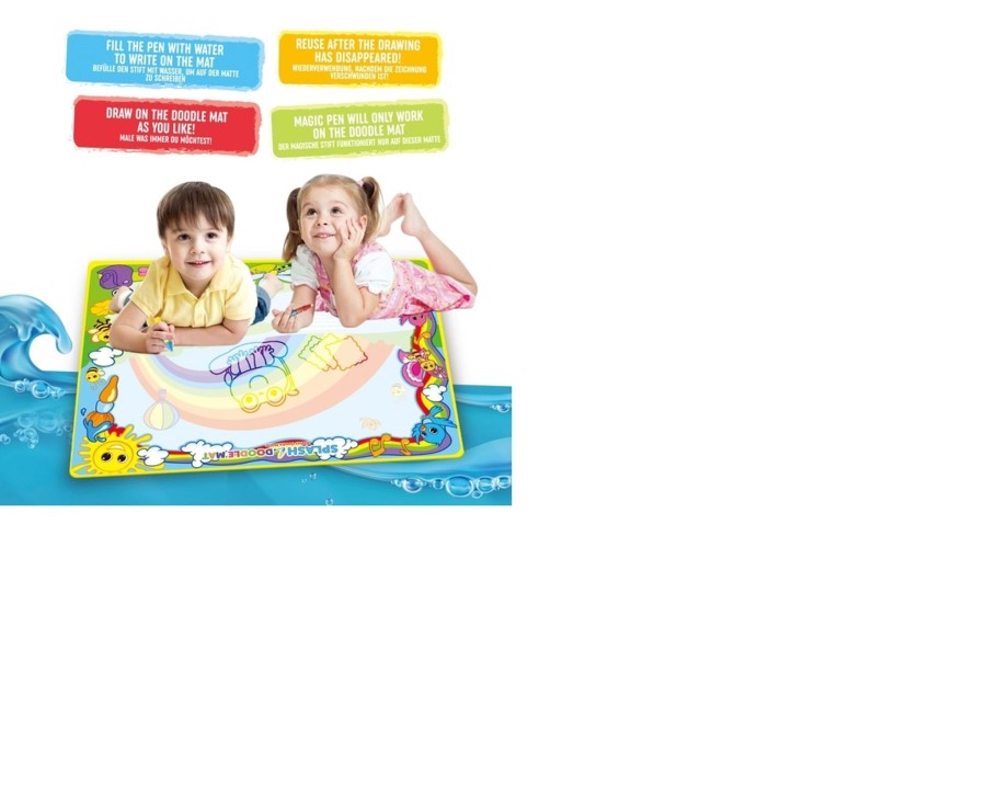 Learning & Education Ken Black Toys | Splash Doodle Mat