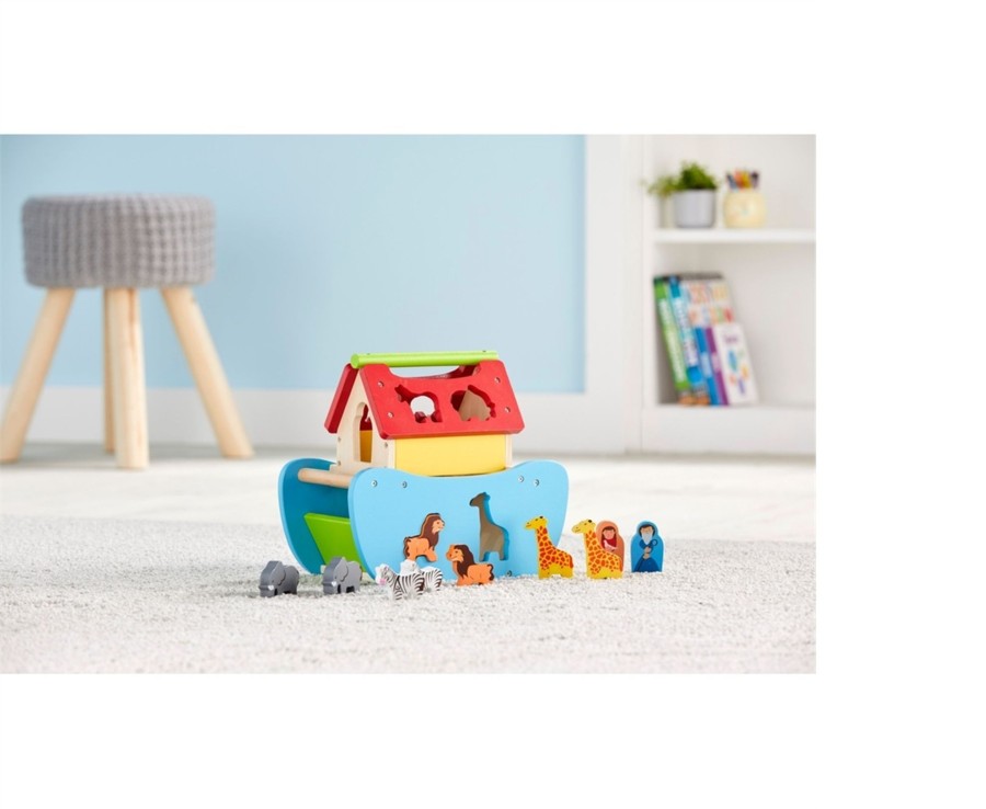 Toys Ken Black Toys | Squirrel Play Wooden Noah'S Ark