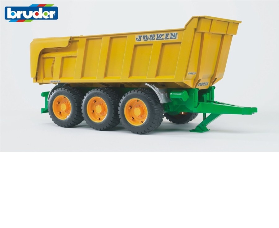 Toys Ken Black Toys | Bruder 1:16 Joskin Tipping Trailer