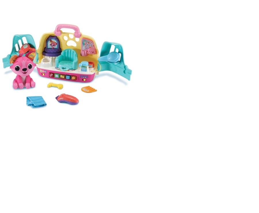 Toys Ken Black Toys | Vtech Play & Go Puppy Salon