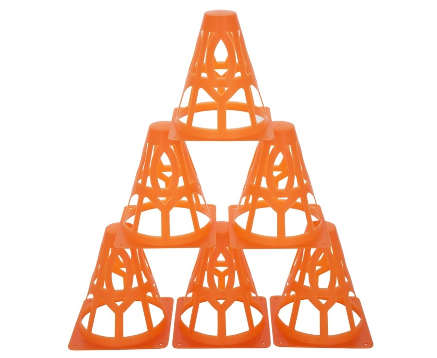 Outdoor Ken Black Toys | 6 Collapsible Field Cones