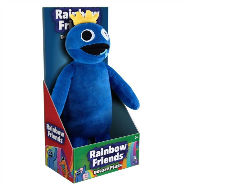 Toys Ken Black Toys | Rainbow Friends 35.5Cm Blue Deluxe Plush Series 1