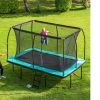 Outdoor Ken Black Toys | Jump Power 12Ft Rectangular Trampoline & Enclosure